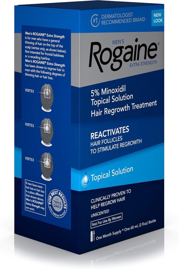 Rogaine Men'S Extra Hair Regrowth  60 Ml Pack - Image 3