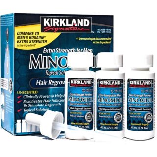 Pack Of 6 Minoxidil Extra Strength Hair Regrowth Treatment 360ml
