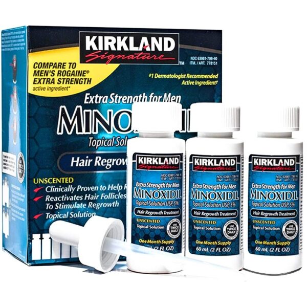 Pack Of 6 Minoxidil Extra Strength Hair Regrowth Treatment 360ml