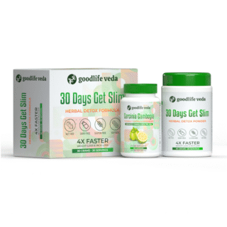 Goodlifeveda 30 Days Get Slim Herbal Detox Kit