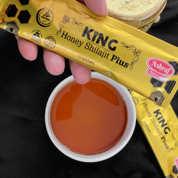 King Honey Shilajit Plus for men 15 sachets x 15g - Image 2